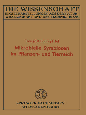 cover image of Mikrobielle Symbiosen im Pflanzen- und Tierreich